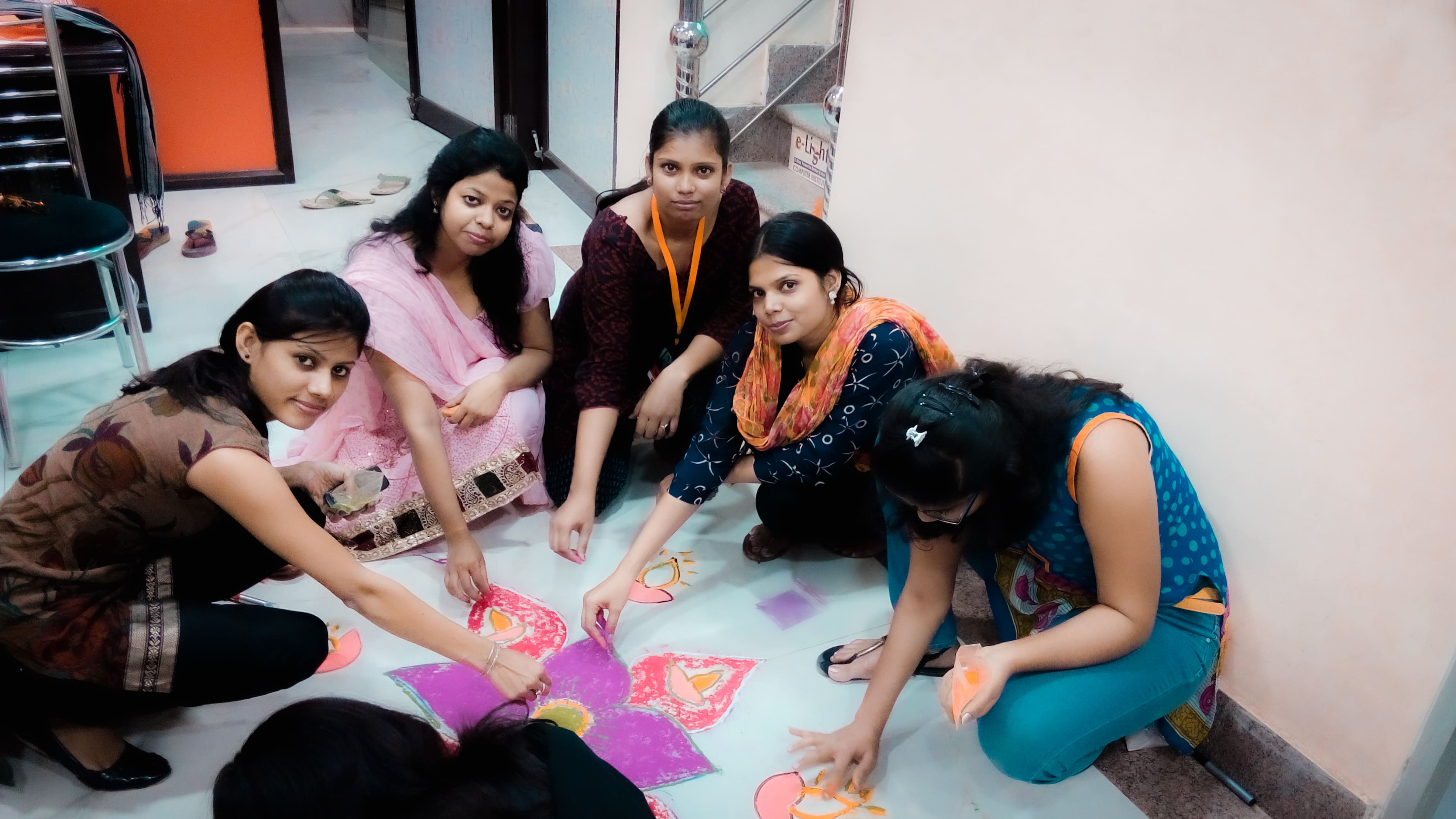 Rangoli Competition 2015