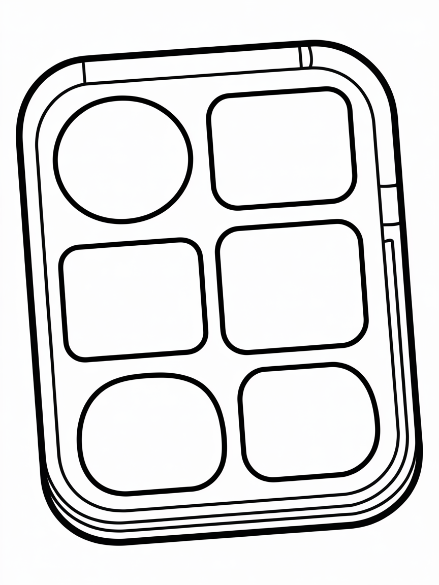 pad - Free Coloring Page