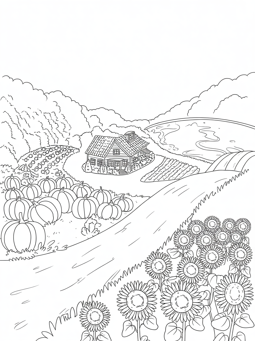 Stardew valley - Free Coloring Page