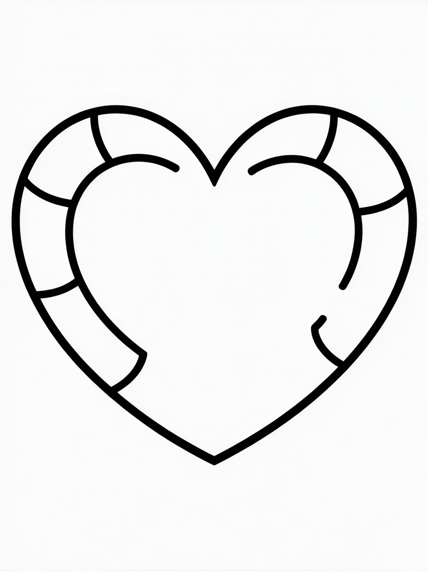 Heart - Free Coloring Page