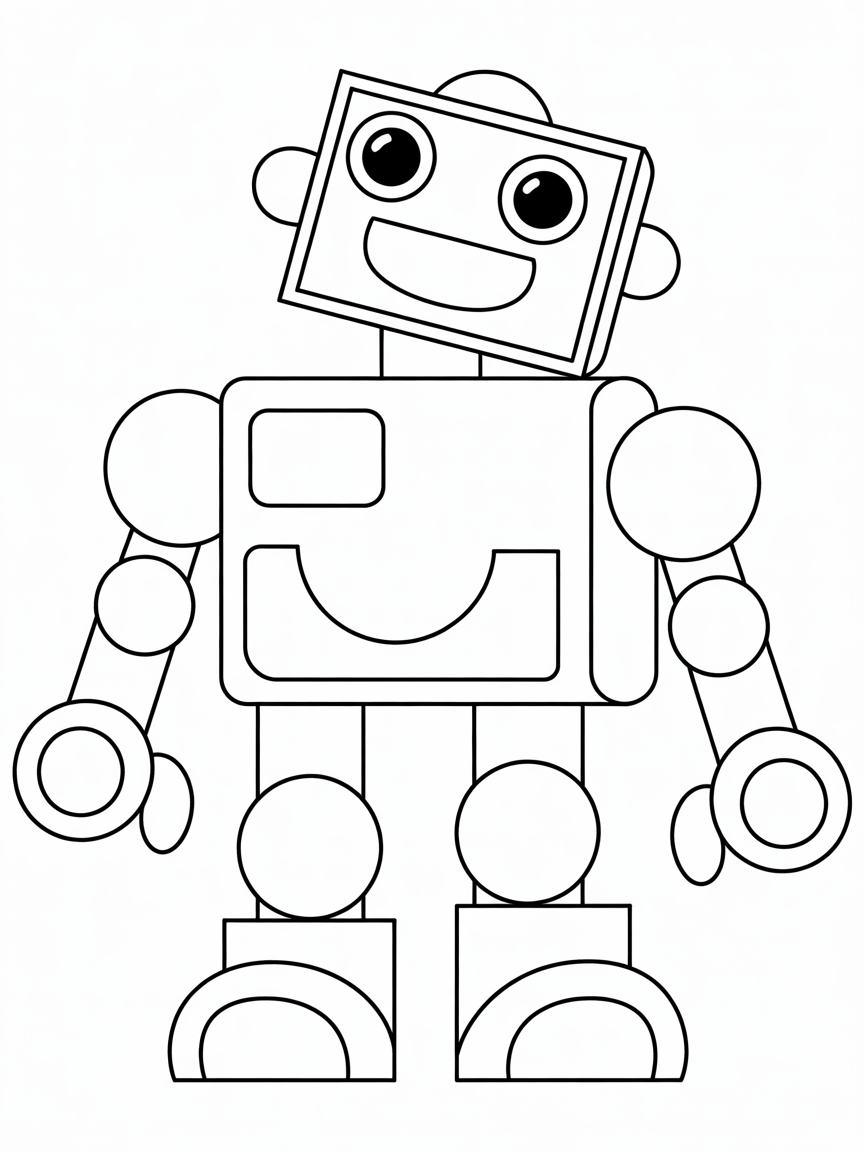 Abstract - Free Coloring Page