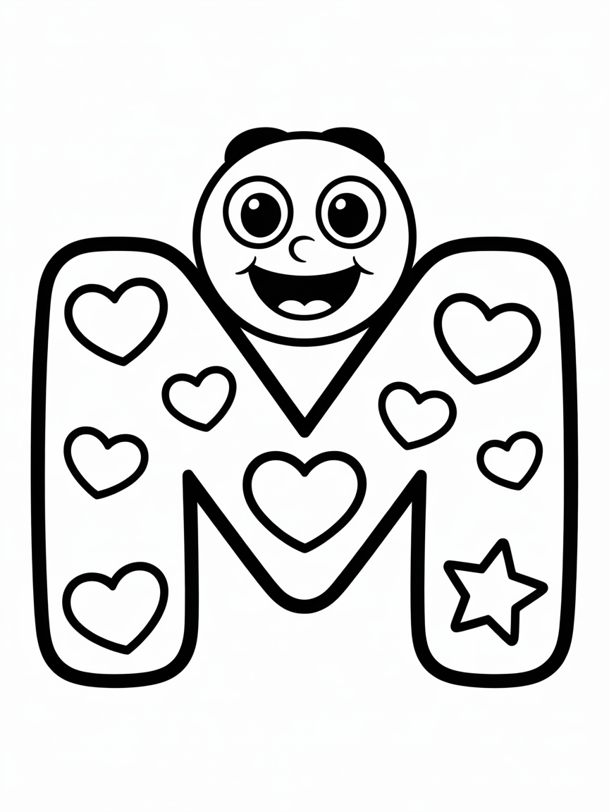 🩷Mely🩷 - Free Coloring Page