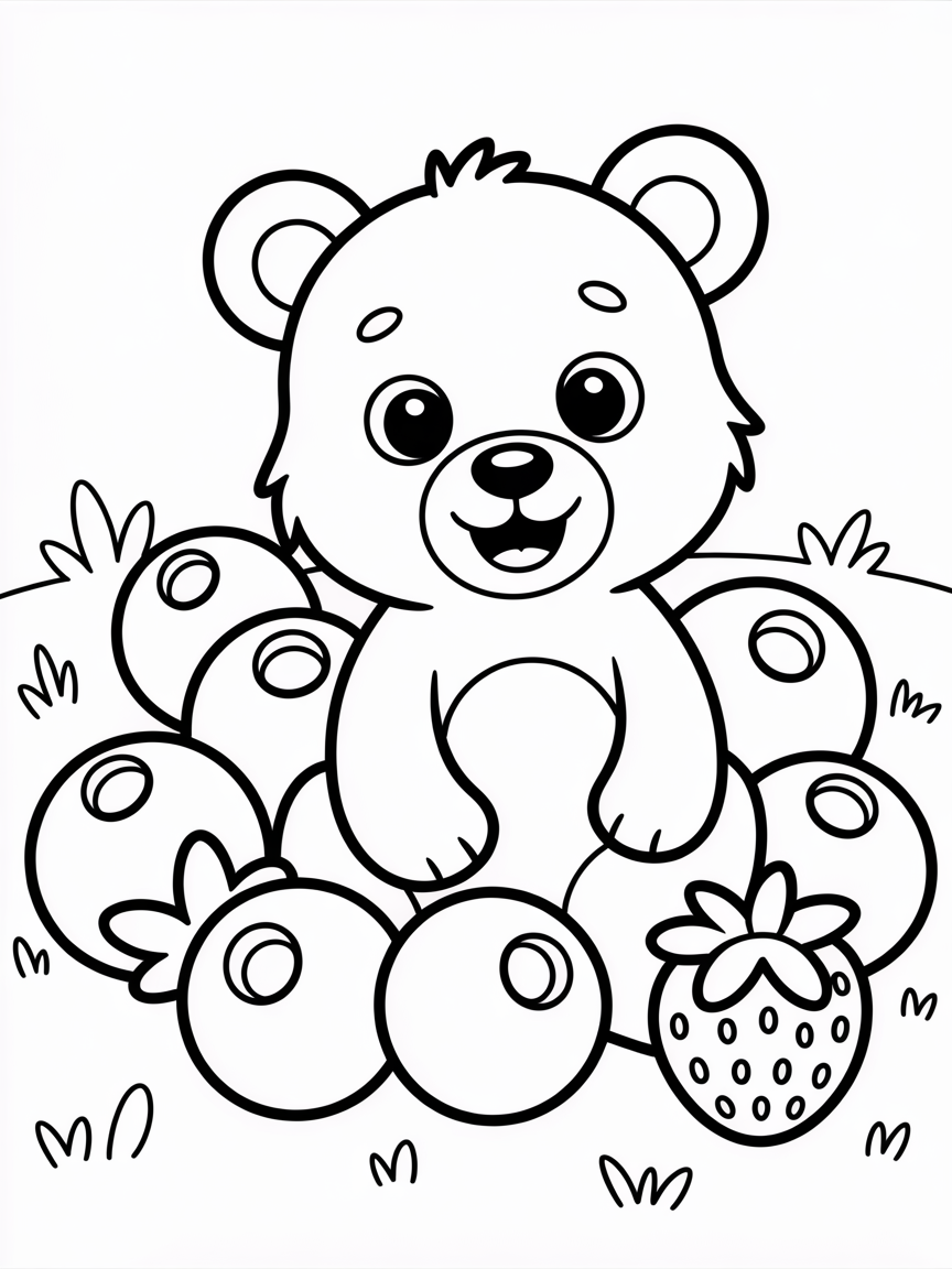 a - Free Coloring Page