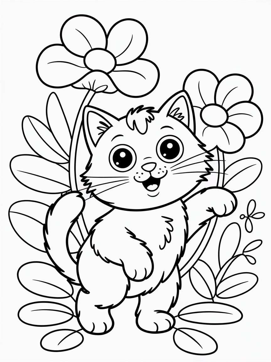 Uwu - Free Coloring Page