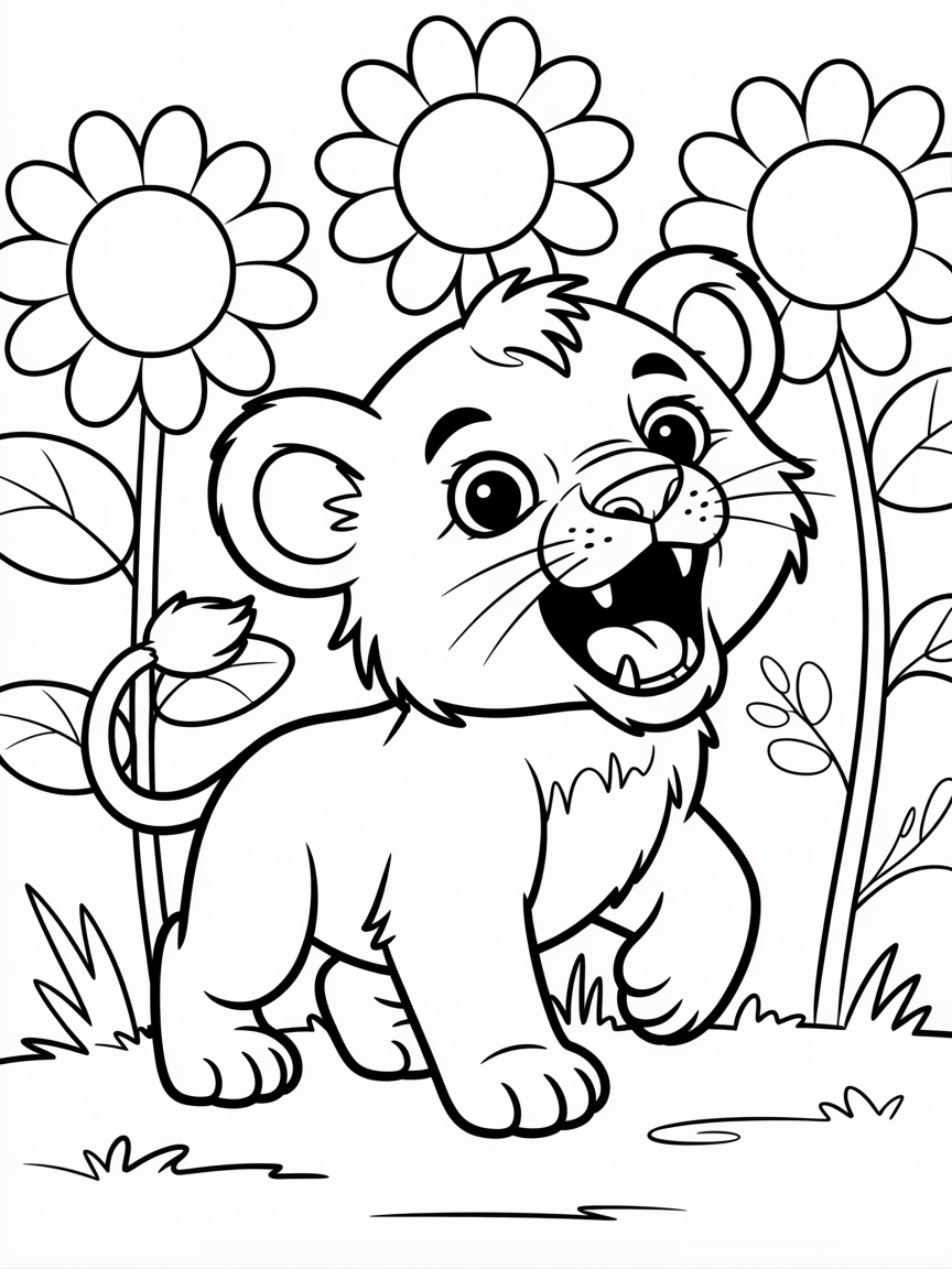 Rrrr - Free Coloring Page