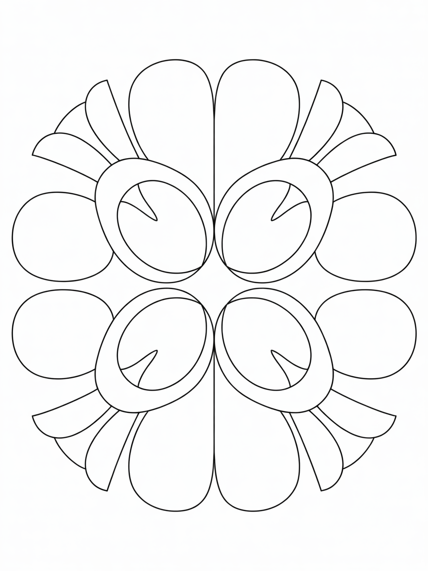 Incredibly detail mandala - Free Coloring Page