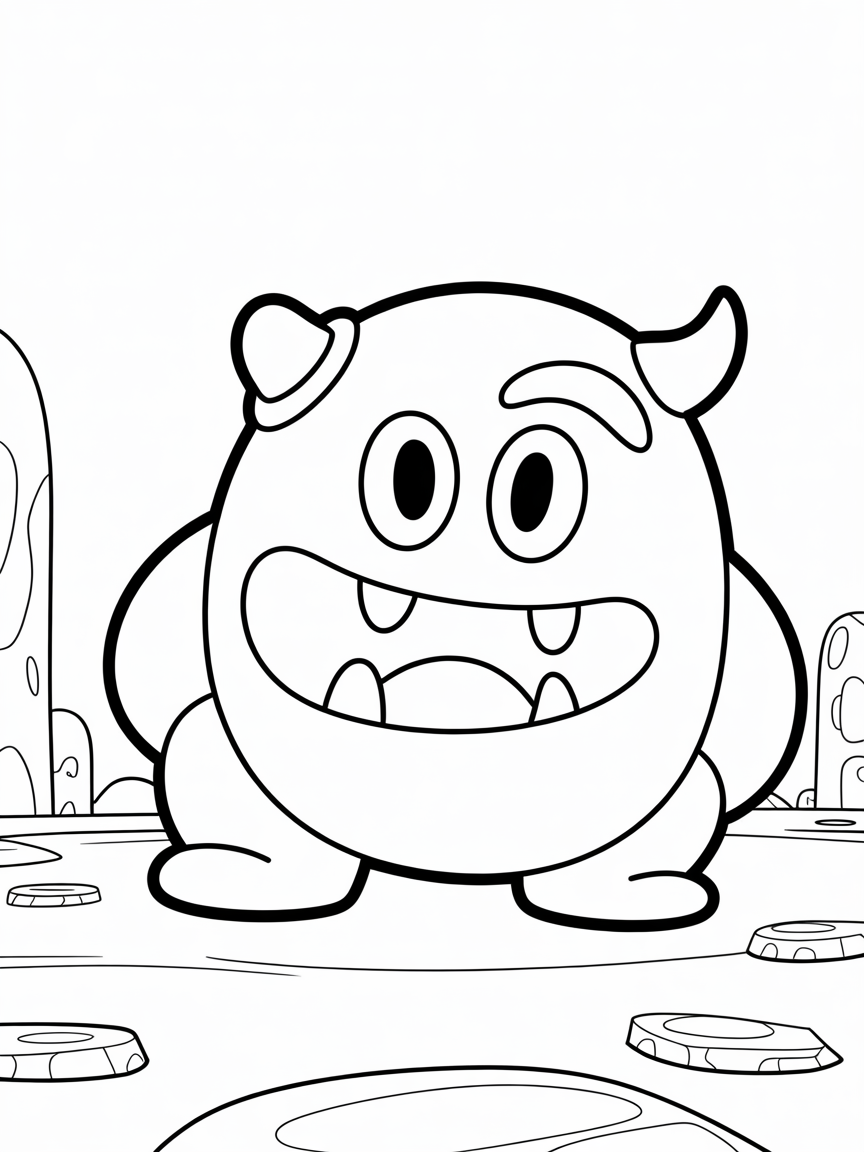 Labobo - Free Coloring Page