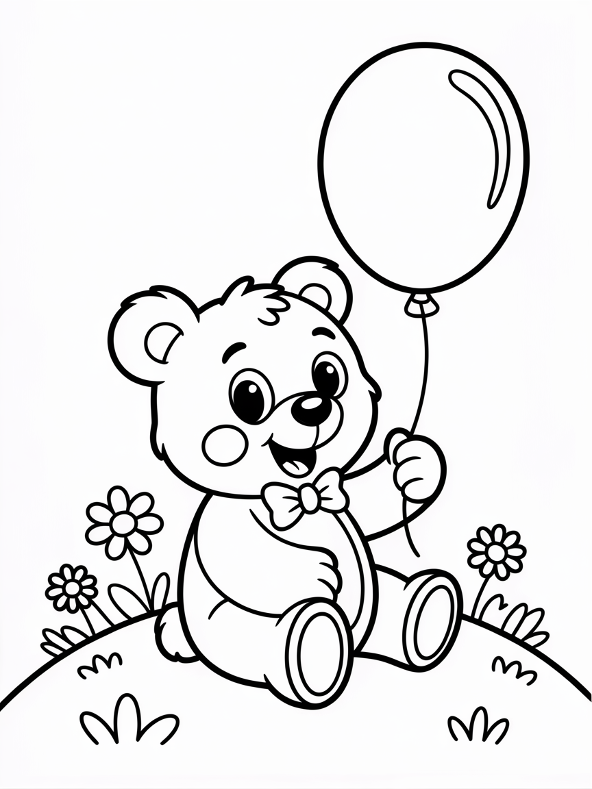 1 - Free Printable Coloring Page - Free Coloring Page