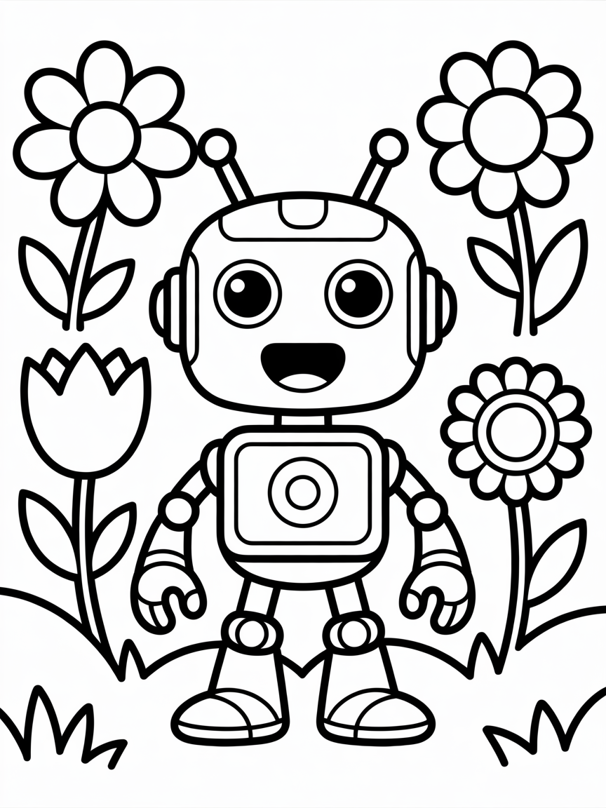 Ai - Free Coloring Page
