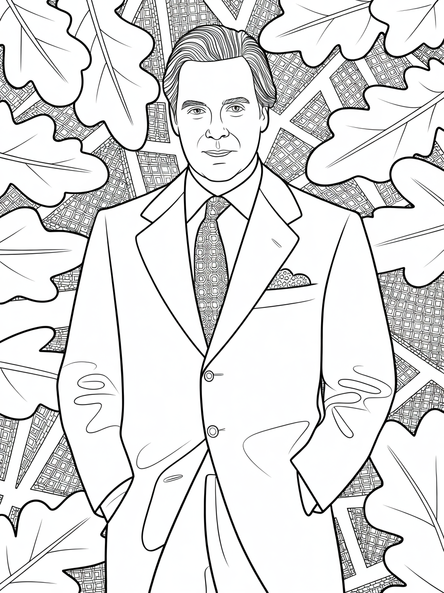 George osborne - Free Coloring Page