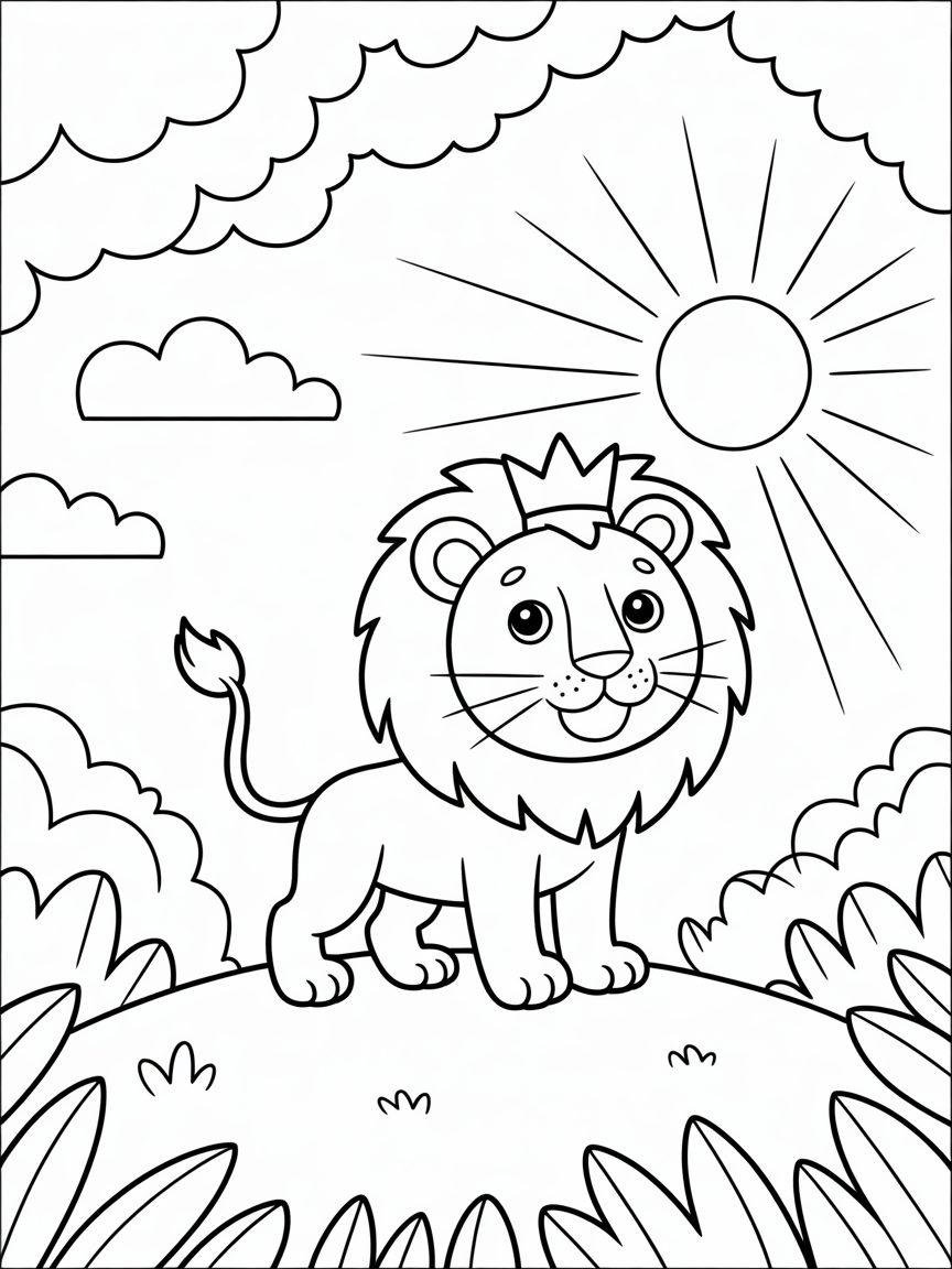 FAITH OVER FEAR - Free Coloring Page