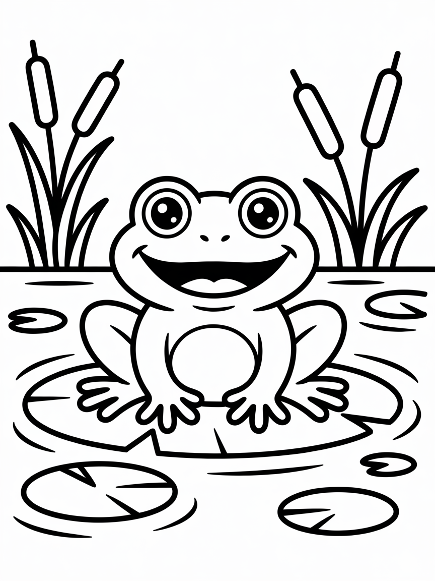 Green - Free Coloring Page