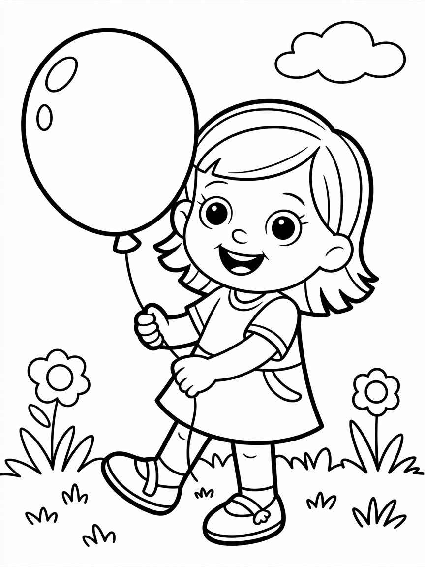 Samia - Free Coloring Page