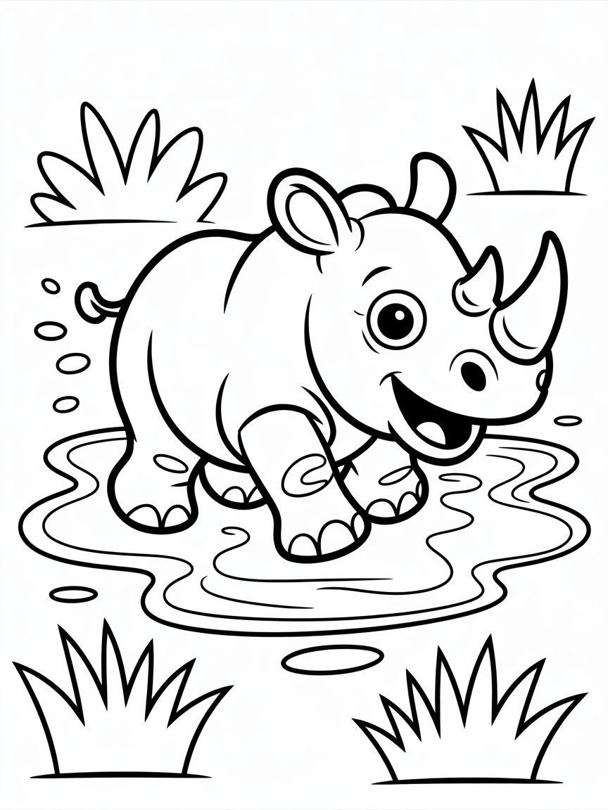 over - Free Coloring Page