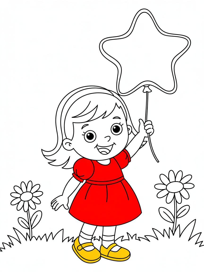 Clarissa - Free Coloring Page