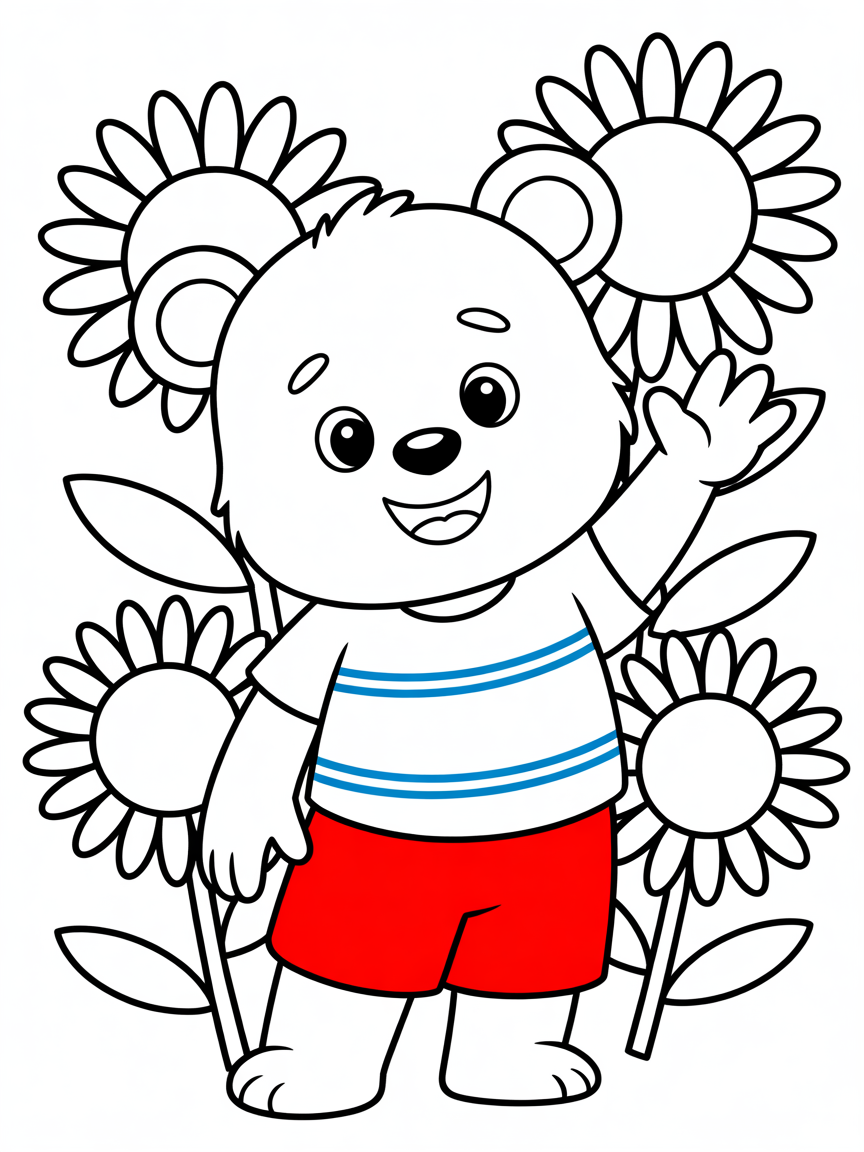 Lucus - Free Coloring Page