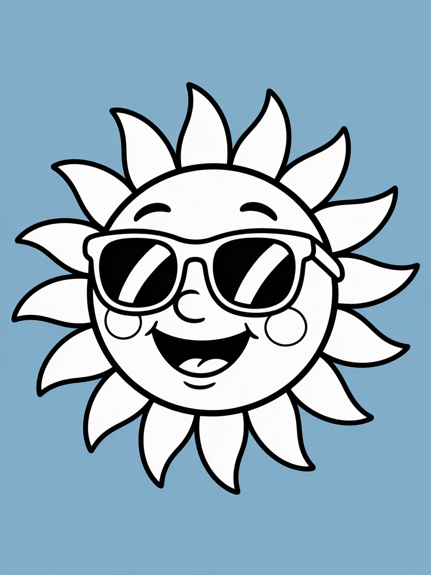 Fun - Free Coloring Page