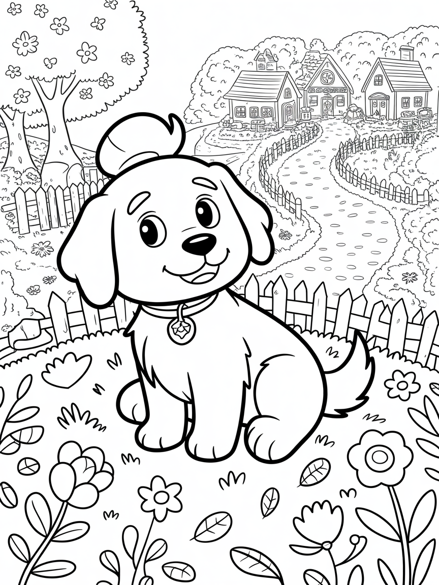 Marshall from animal crossing - Free Coloring Page