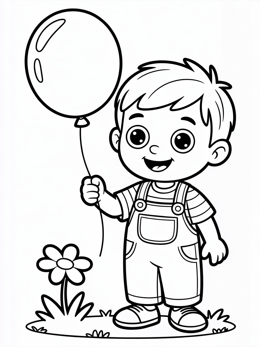 Zakhar - Free Coloring Page
