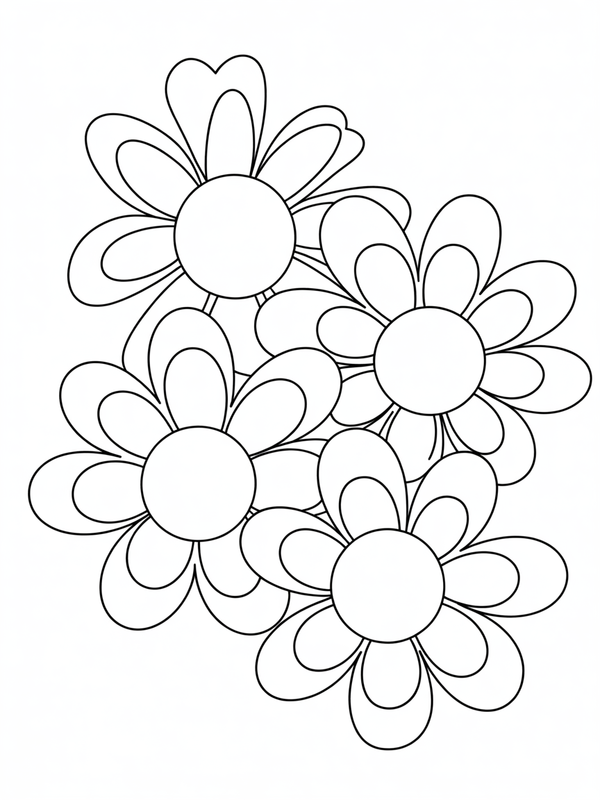 Mandalas - Free Coloring Page