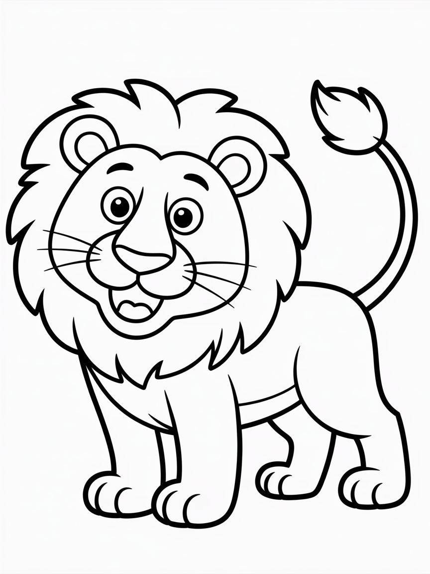 singa - Free Coloring Page