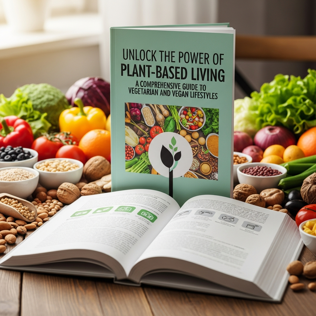 "Unlock the Power of Plant-Based Living: A Comprehensive Guide to Vegetarian and Vegan Lifestyles"