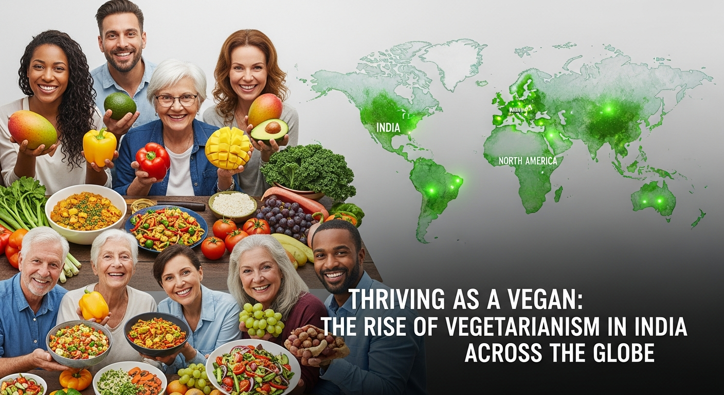 "Thriving as a Vegan: The Rise of Vegetarianism in India and Across the Globe"