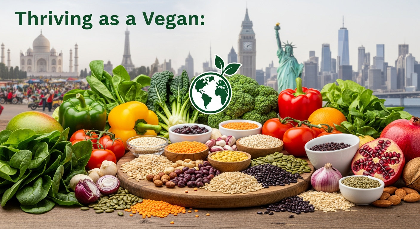 "Thriving as a Vegan: The Rise of Vegetarians in India and Across the Globe"