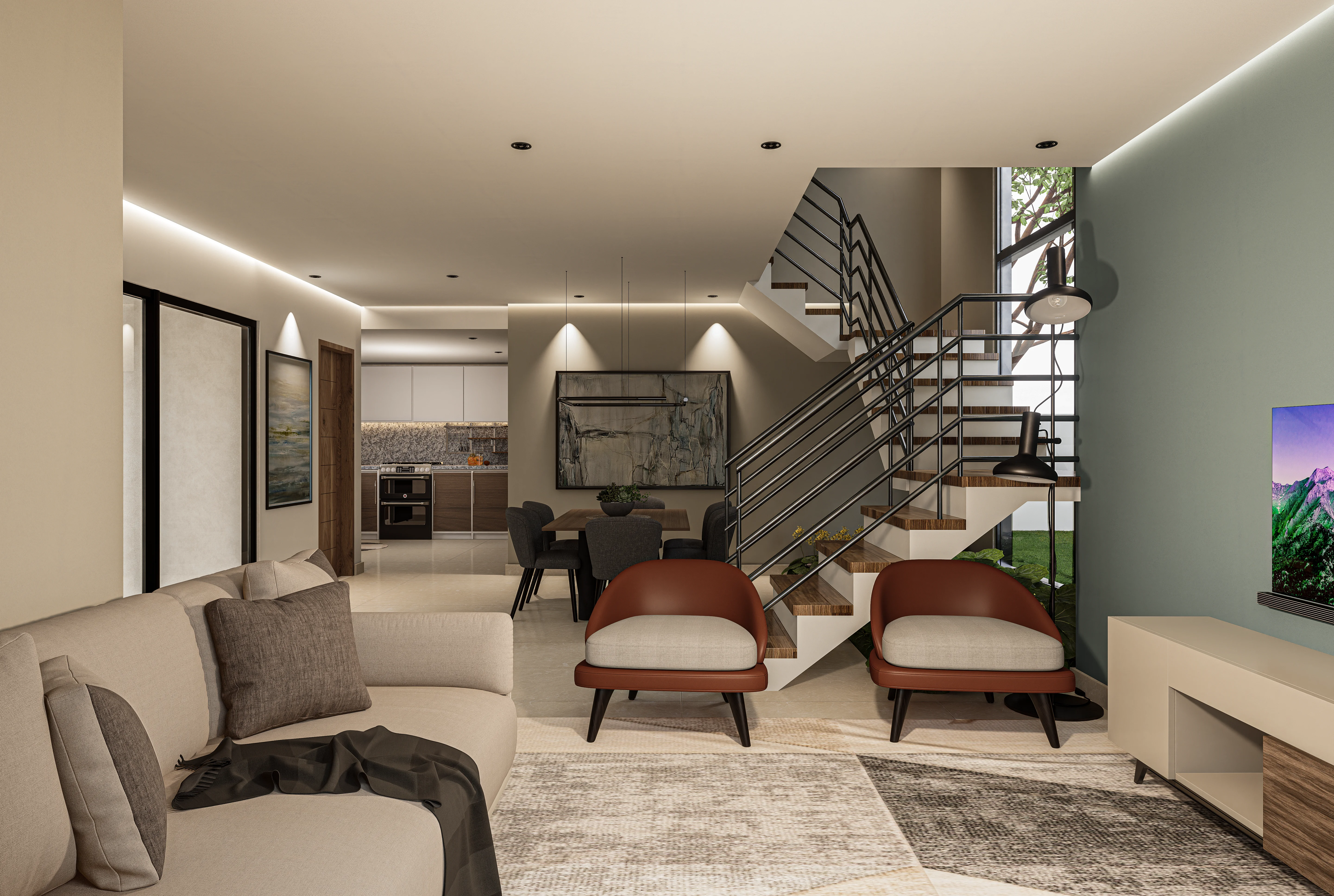 Sunset Villa interior 2