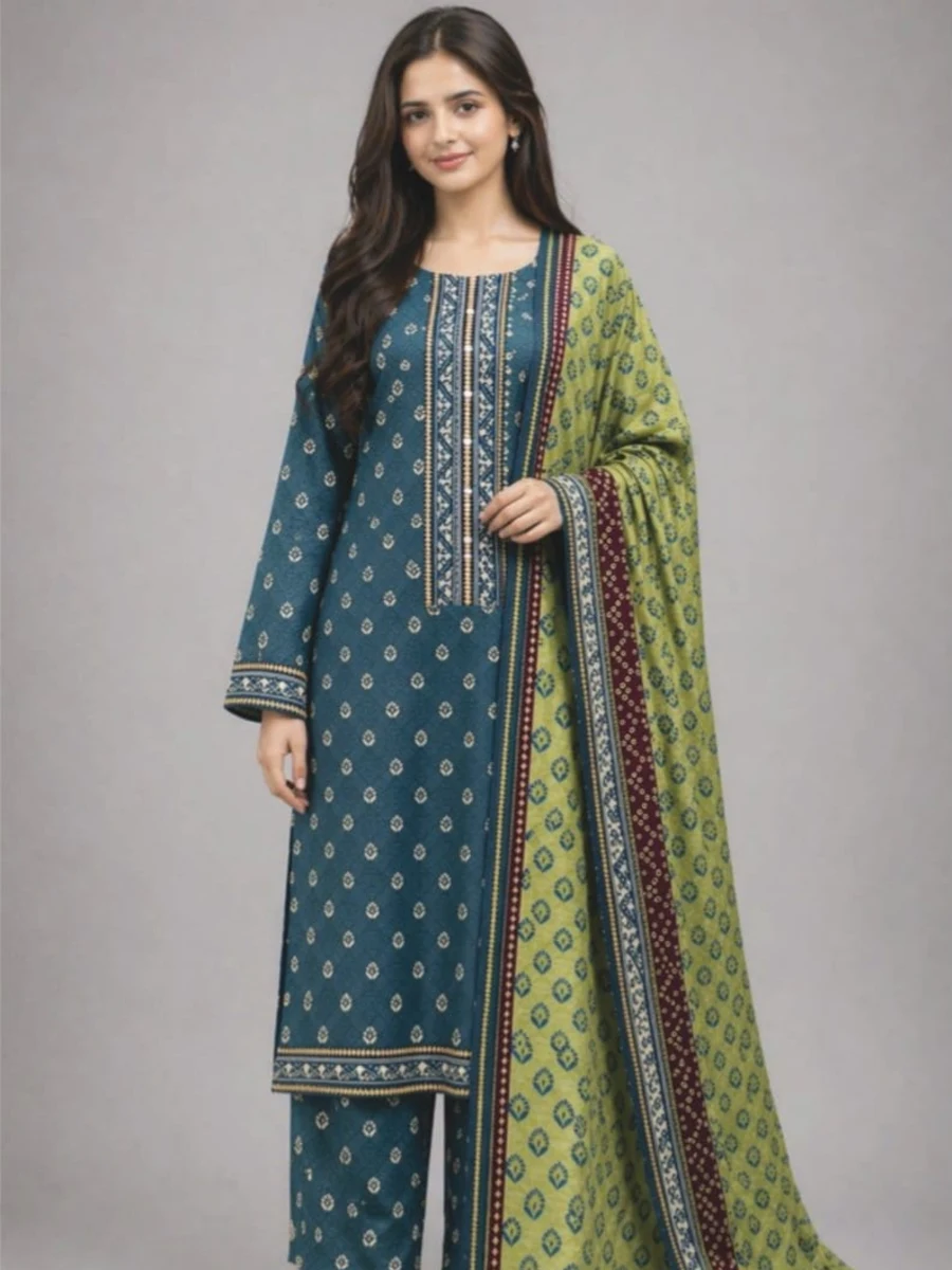 BEECHTREE MORE-BAGH KHADDAR -2026 vol.1 ( Colour Zinq)