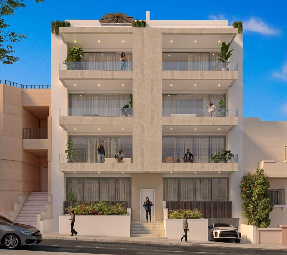 Modern 139 sqm 3-Bedroom Ground Floor Maisonette in Pembroke — Pembroke, Malta