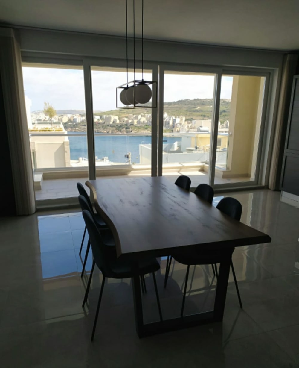 Stunning Modern 2-Bedroom Apartment with Views in Xemxija — Xemxija, Malta