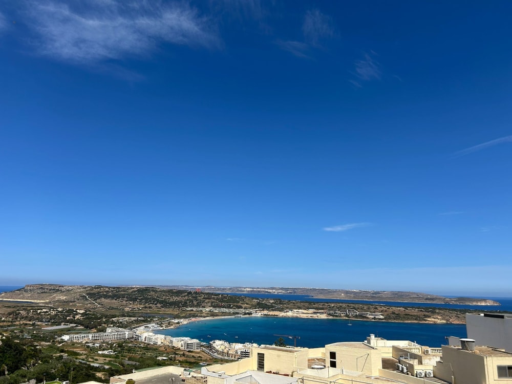 Luxury Fully Furnished Terraced House with Stunning Sea Views in Mellieha — Mellieha, Malta