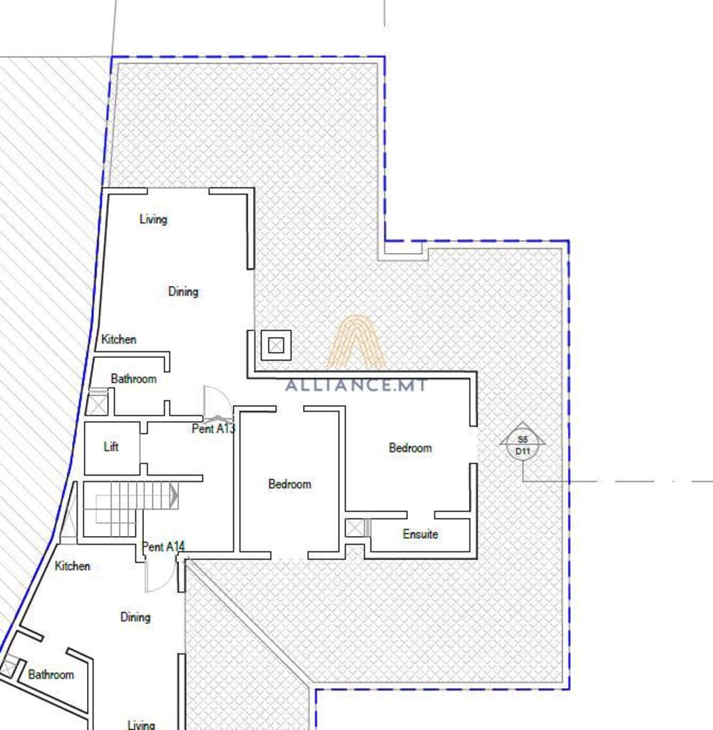 2 Bedroom Penthouse for Sale in Ghaxaq — Ghaxaq, Malta