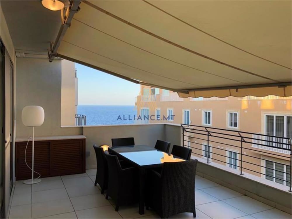 3 Bedroom Penthouse for Rent in Sliema — Sliema, Malta