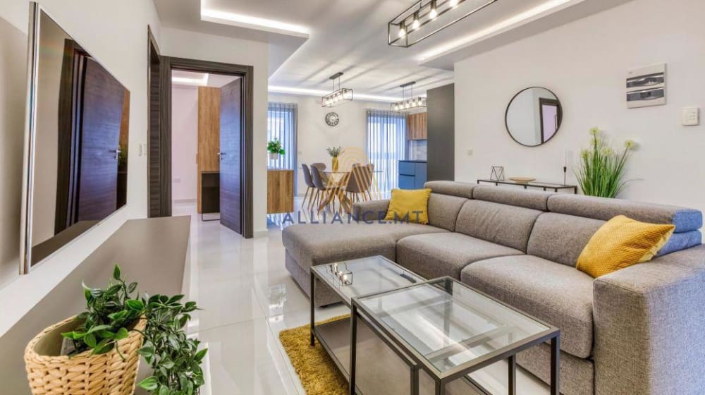 2 Bedroom Apartment for Rent in Sliema — Sliema, Malta