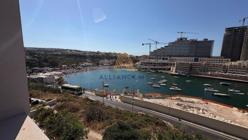 3 Bedroom Apartment for Rent in St Julian's San Giljan — St Julian's San Giljan, Malta
