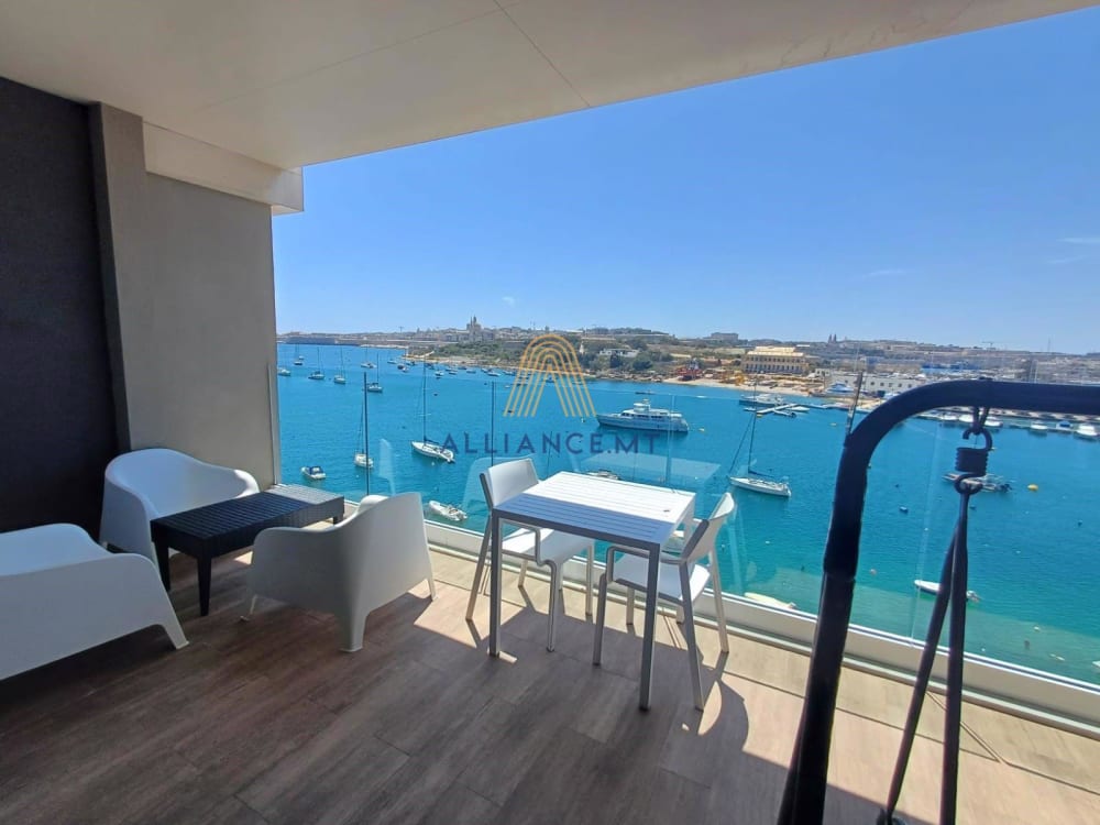 3 Bedroom Apartment for Rent in Sliema — Sliema, Malta