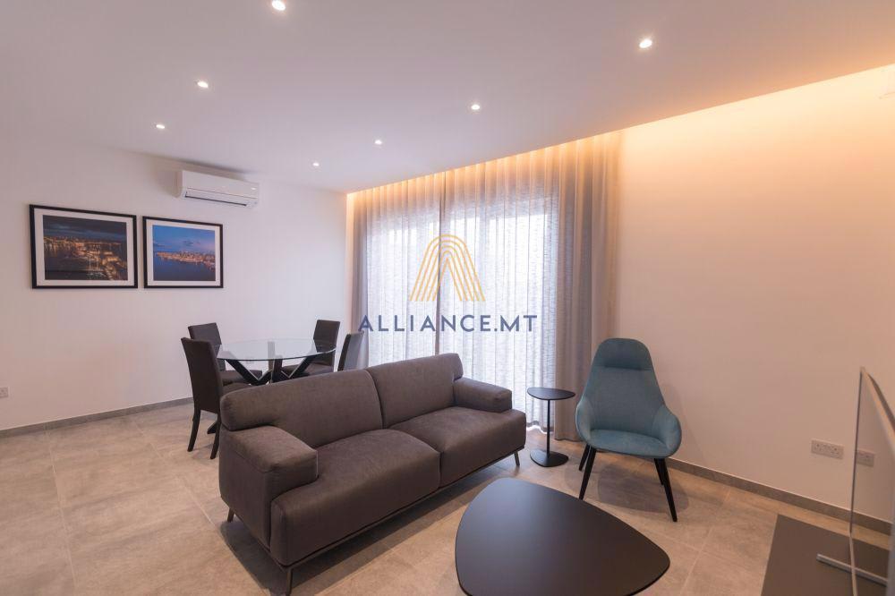 2 Bedroom Penthouse for Rent in Gzira — Gzira, Malta