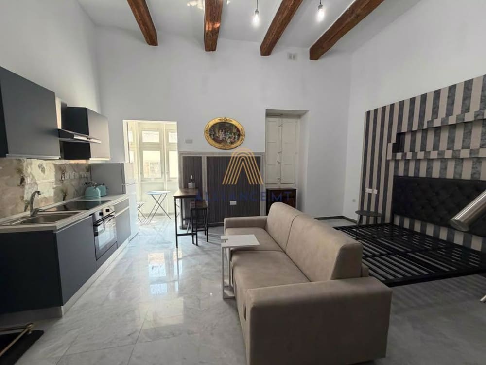 1 Bedroom Apartment (Studio) for Rent in Sliema — Sliema, Malta
