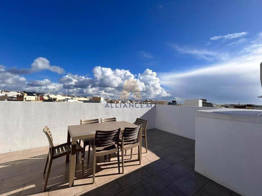 2 Bedroom Penthouse for Rent in Birkirkara — Birkirkara, Malta