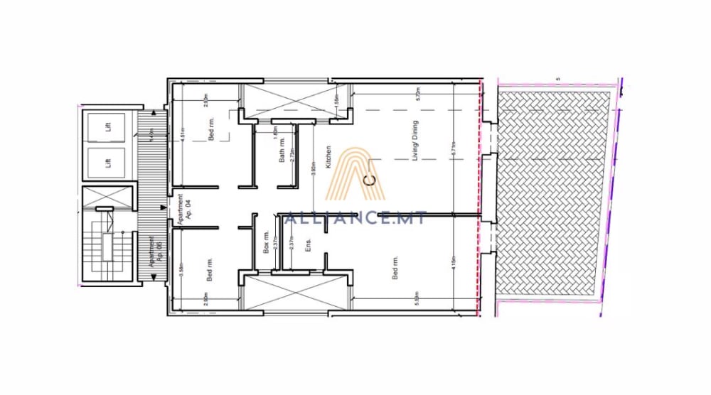 3 Bedroom Apartment for Sale in St Julian's San Giljan — St Julian's, Malta
