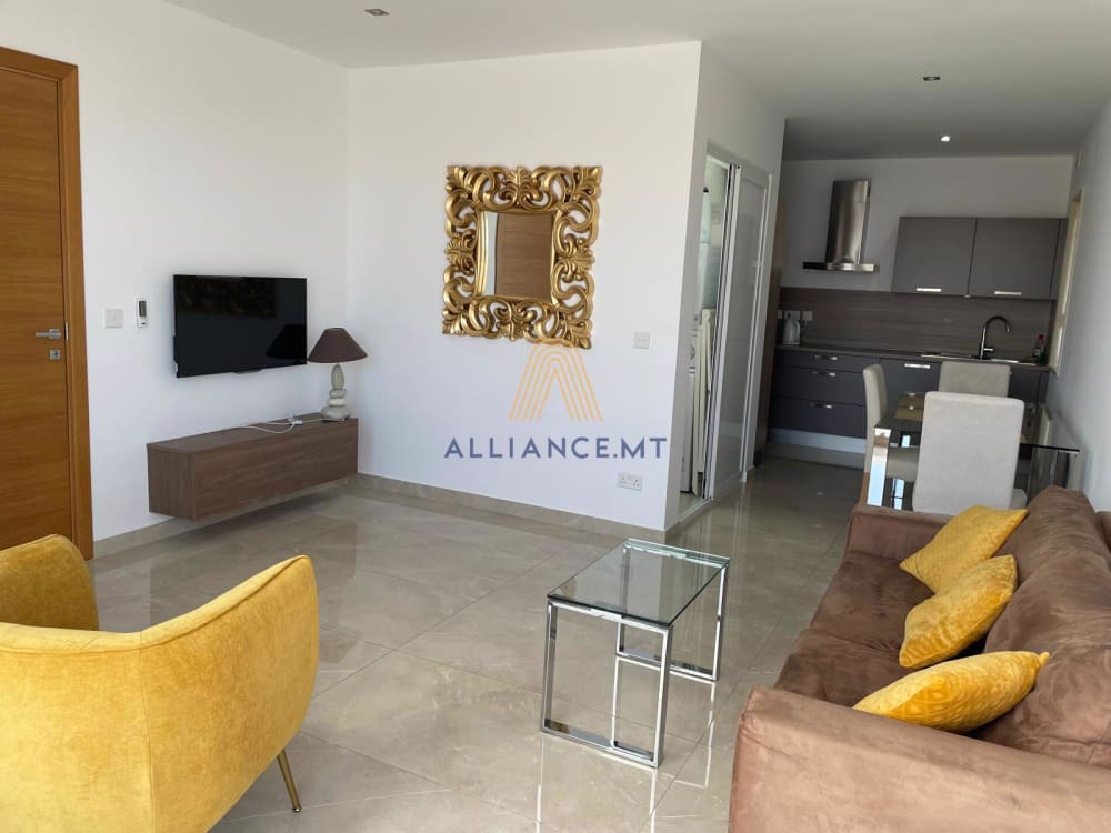 1 Bedroom Penthouse for Rent in Swieqi — Swieqi, Malta