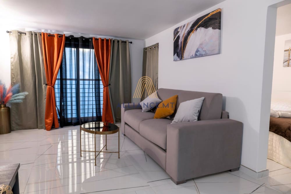 1 Bedroom Apartment for Rent in St Julian's San Giljan — St Julian's San Giljan, Malta