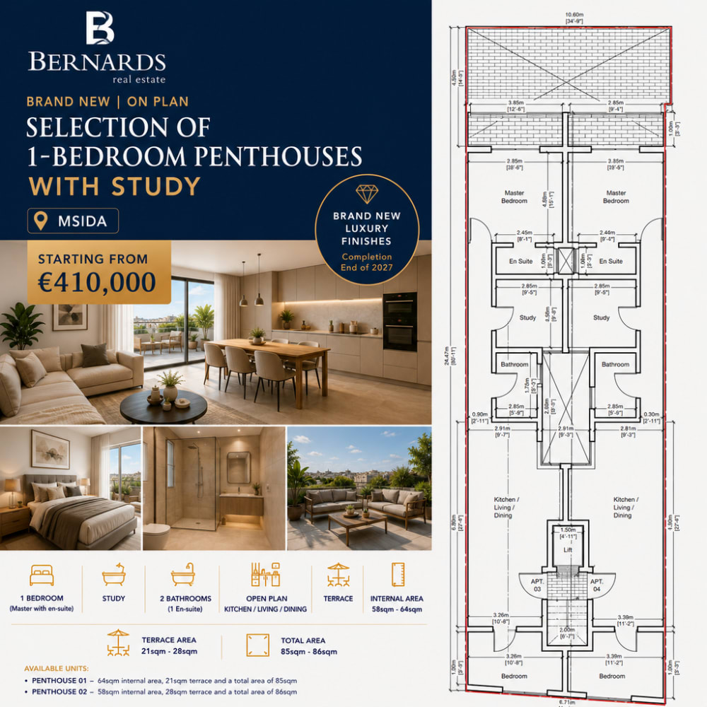 Msida Penthouse — Msida, Malta