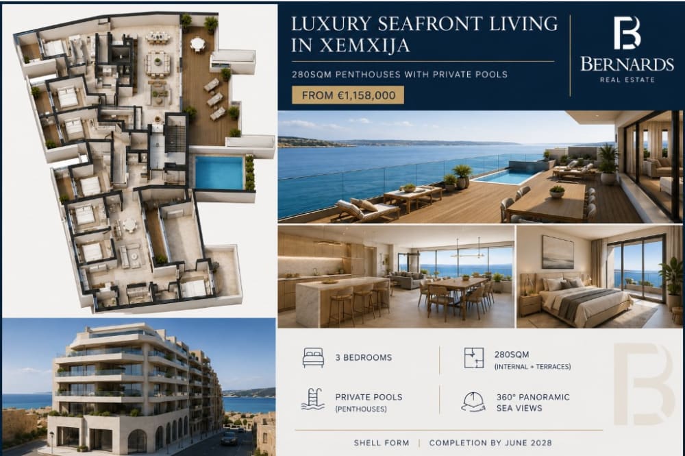 Xemxija Penthouse — Xemxija, Malta