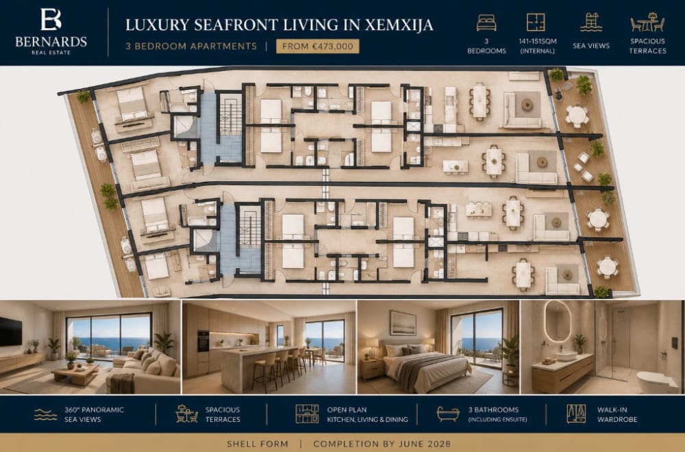 Xemxija Apartment — Xemxija, Malta