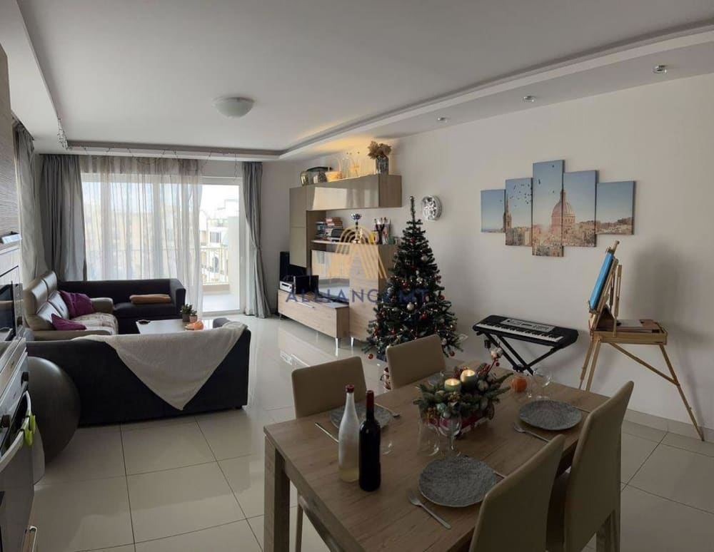2 Bedroom Apartment for Rent in St Paul's Bay San Pawl il-Bahar — St Paul's Bay San Pawl il-Bahar, Malta