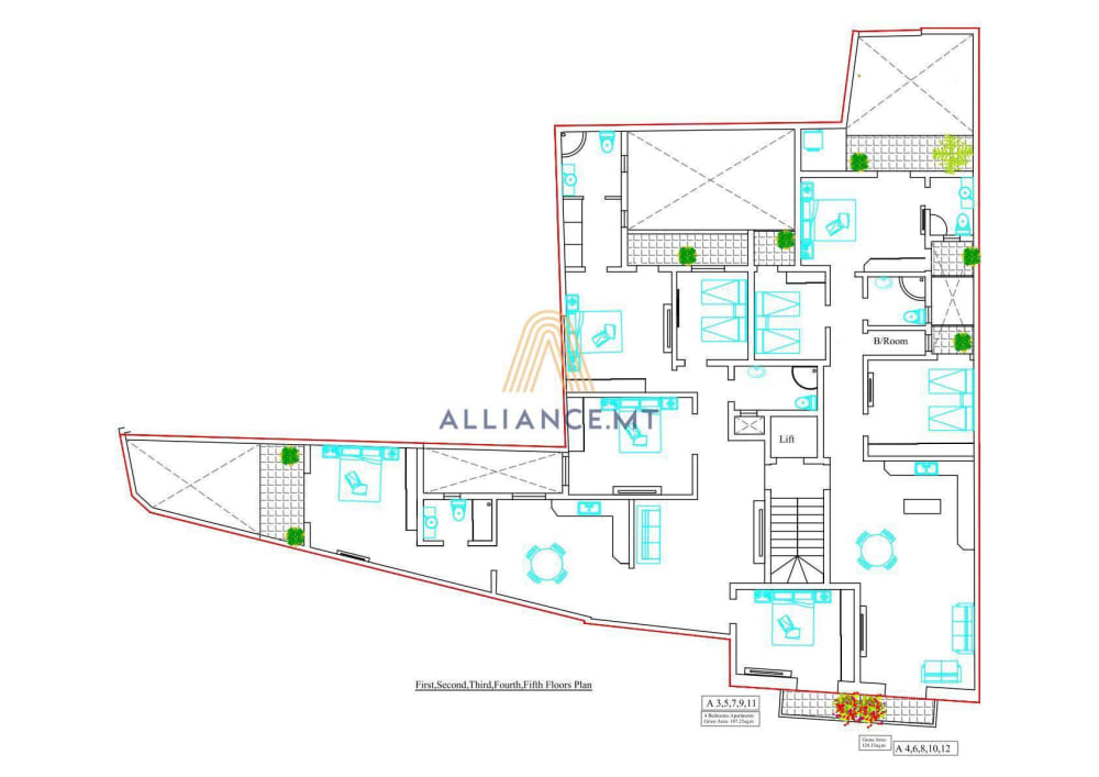 3 Bedroom Apartment for Sale in Msida — Msida, Malta