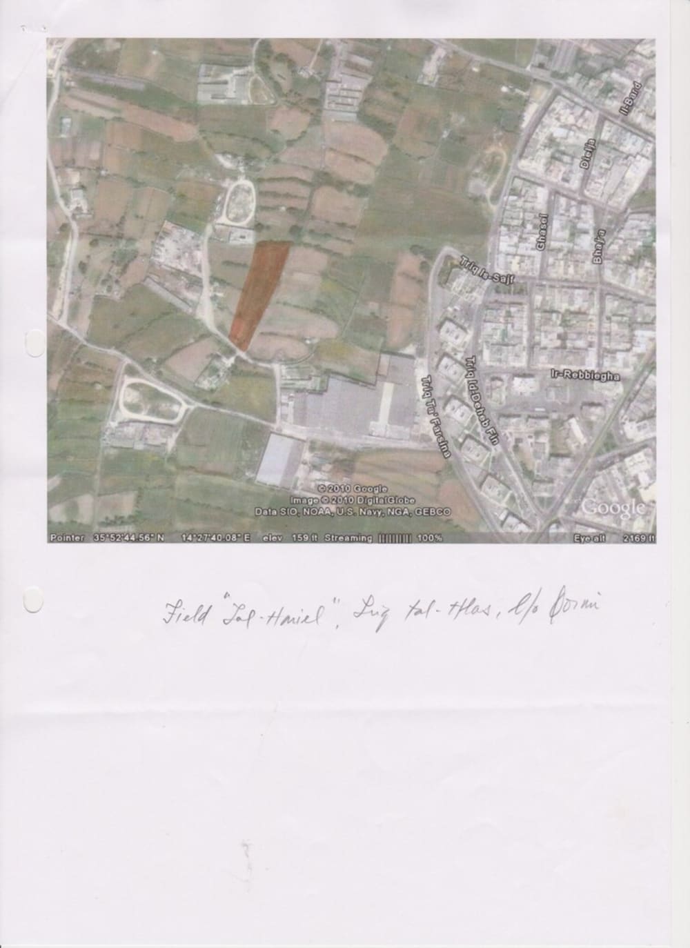Qormi Plot (Residential) — Qormi, Malta